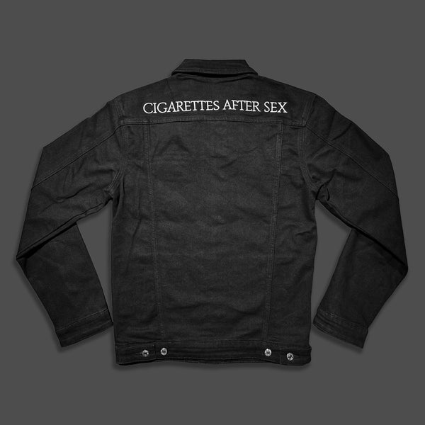 Logo Embroidered Denim Jacket